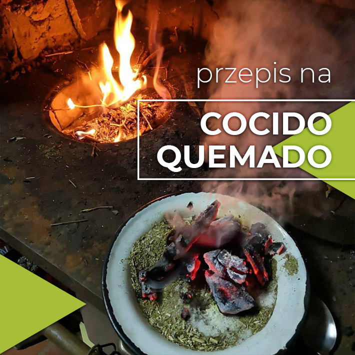 Mate Cocido Quemado - yerba z żarzącym się węglem
